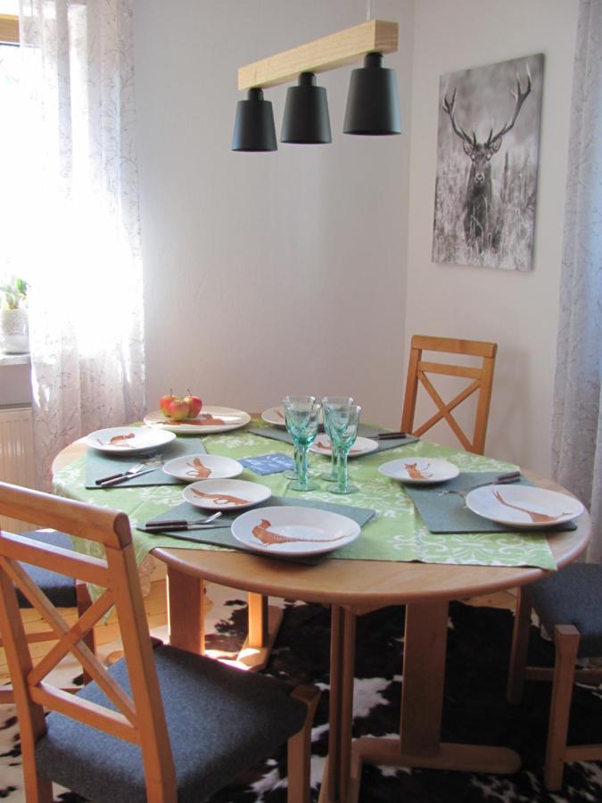 #7 Ferienhaus Mit Schlossblick Trunkelsberg Fuer Max 6 Personen,Kueche Komplett Eingerichtet, 2 Baeder 3 Schlafzimmer Top-Ausstattung Zewnętrze zdjęcie